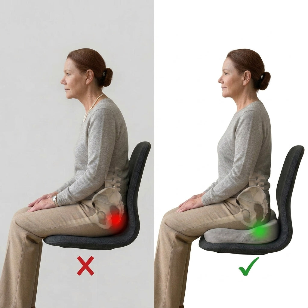 Coussin d'assise ergonomique Seryne